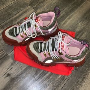 Authentic Gucci flashtrek sneakers